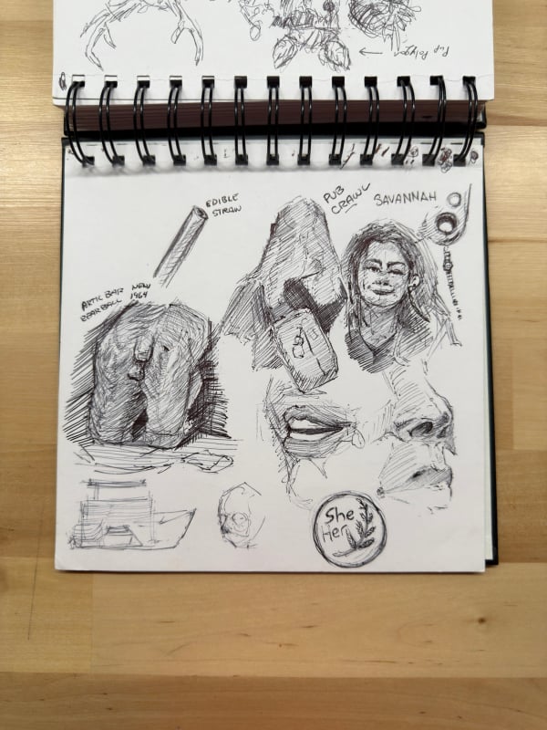 Vacation - Alaska Cruise - Pub Crawl Sketch 2025