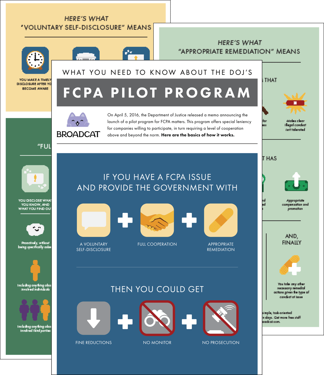 Broadcat Download The FCPA Pilot Program, Explained