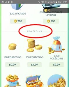 Pokecoins