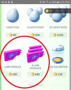 Pokemon Lures