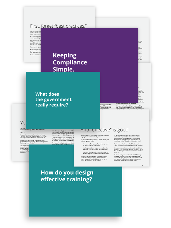 Freebies Collage - Keeping compliance simple