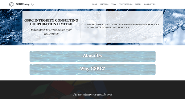 GSRC Integrity website