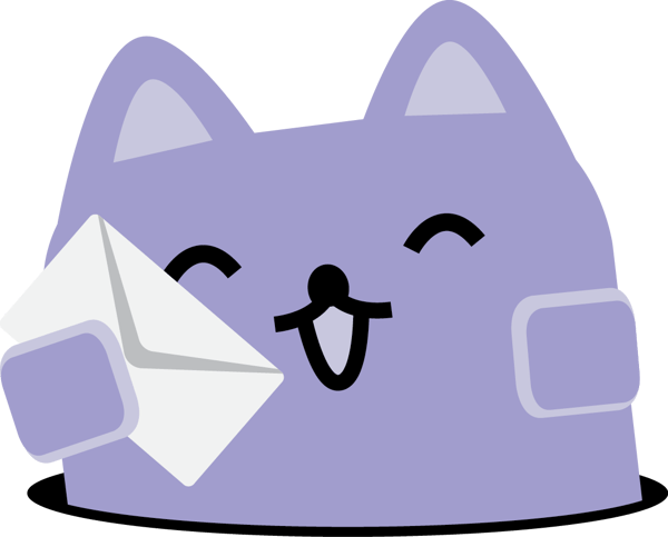 Broadcat holding envelope