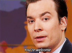 jimmy fallon youre welcome GIF.