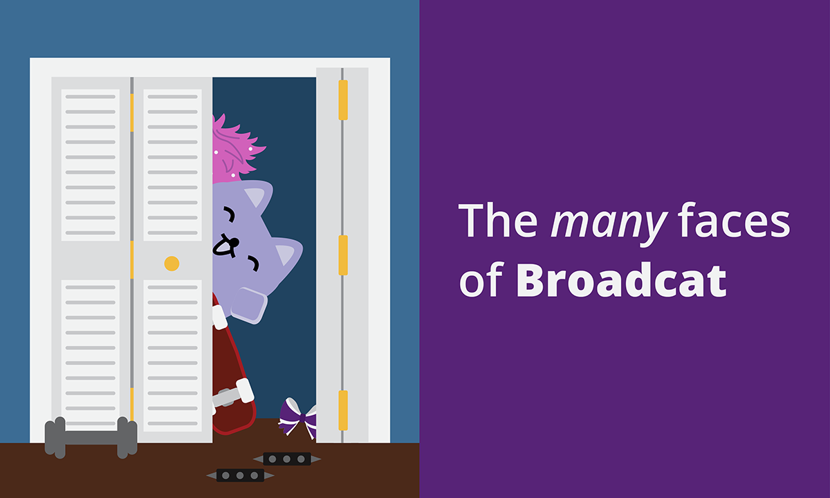 [Blog header] The many faces of Broadcat
