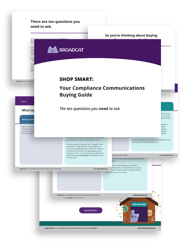 Freebies Collage - Shop smart for compliance communications Freebies Collage - Shop smart for compliance communications